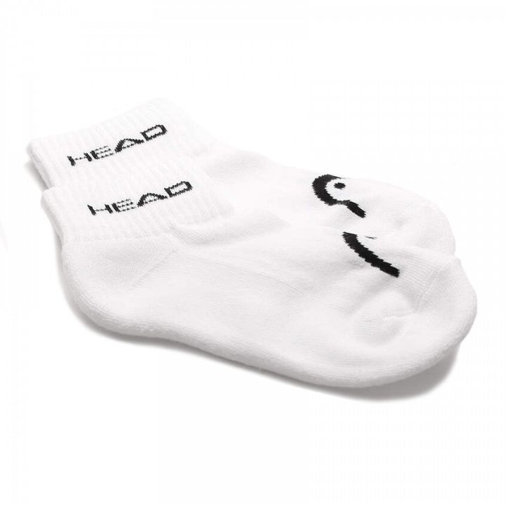 Head Tennis Kids Socks 2P White